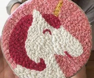 Tuto: Comment réaliser un coussin en Punch Needle
