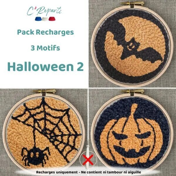 Pack 3 recharges Halloween 2