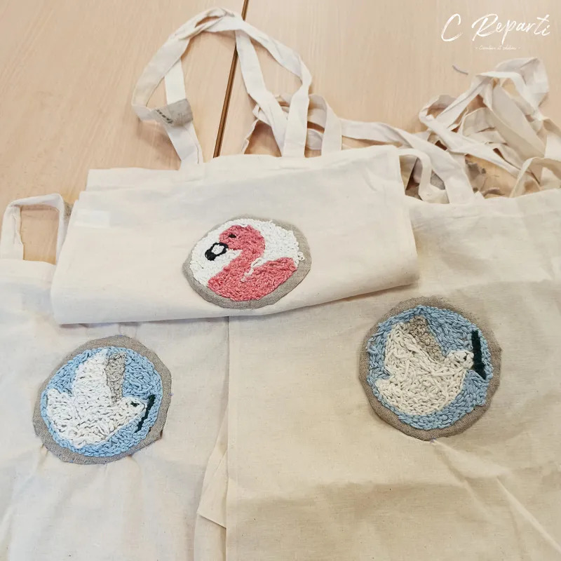 tote-bag punch needle tote bag