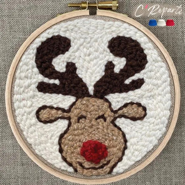 kit punch needle renne