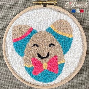 Punch Needle Oeufs de Pâques