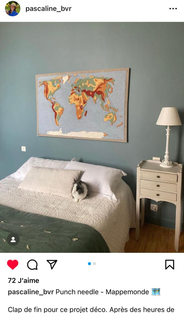 punch needle adultes montagnes