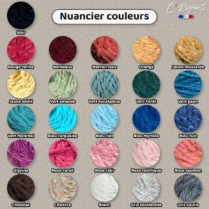Laine Punch Needle en fibres recyclées