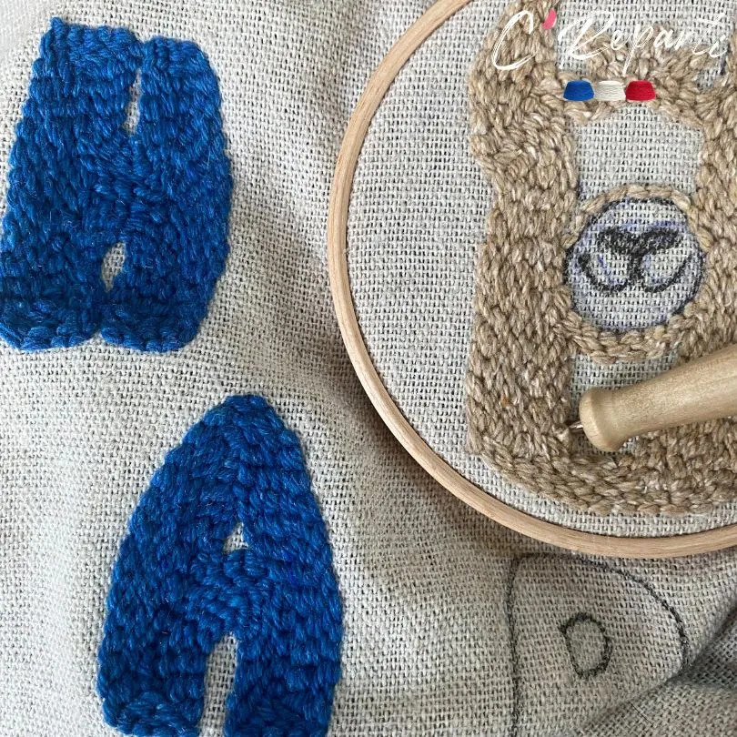 Box coussin Punch Needle Alphabet personnalisé – Image 10