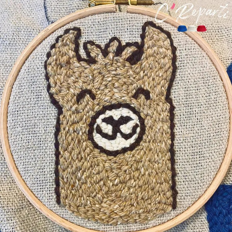 Box coussin Punch Needle Alphabet personnalisé – Image 11