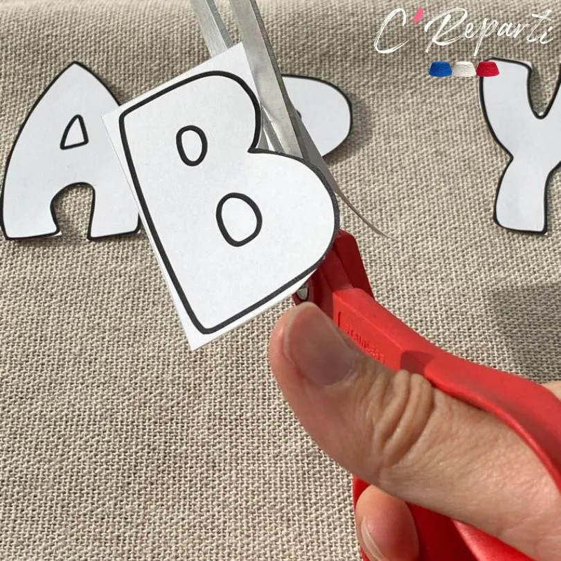 Box coussin Punch Needle Alphabet personnalisé – Image 14