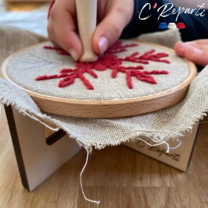 support tambour punch needle c'repartis