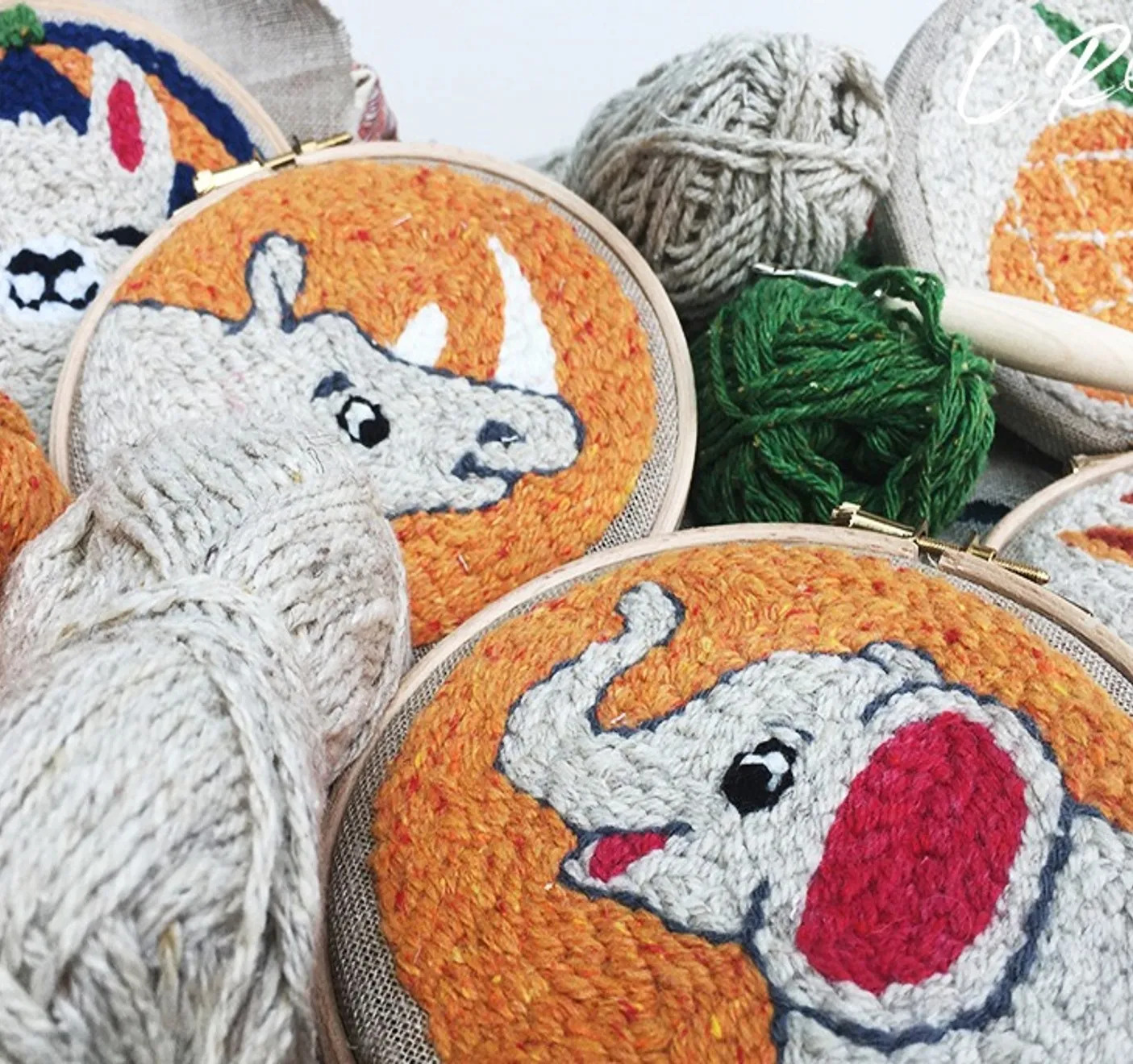 le punch needle comment ça marche?